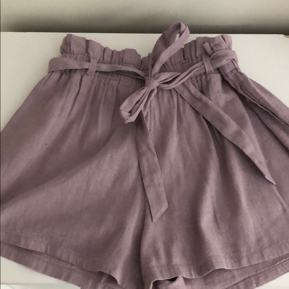 paper bag shorts hollister